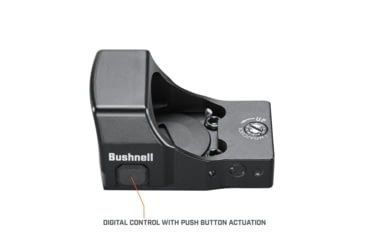 Image of Bushnell 1X25mm RXS-250 Reflex Sight FMC, Weaver/Picatinny, Red, Unlimited, Black, RXS250