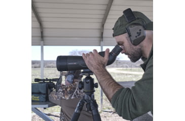 Image of Bushnell 20-60x65 Trophy Xtreme Spotting Scope, 0.67 in, Fully Multi-Coated, Black, 887520B