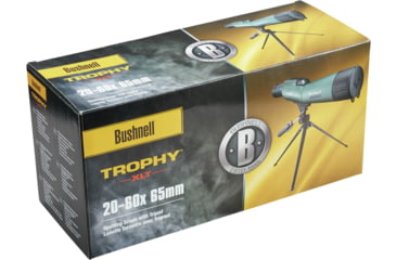 Image of Bushnell Trophy Xtreme 20-60x65mm Porro Prism Spotting Scopes, w/Hard Case, FMC, BOX 6L, Green, 886520