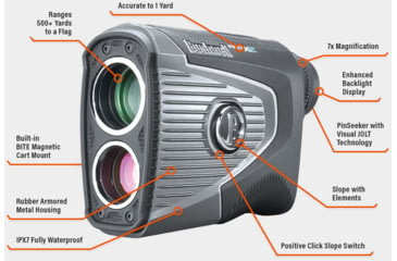 Image of Bushnell 201950 Pro XE 7x 25mm 5 Yds 1300 Yds 300 Ft @ 1000 Yds FOV