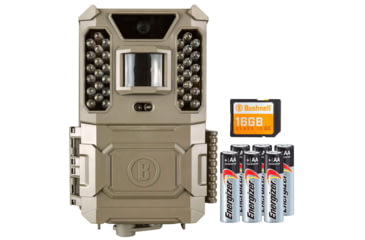 Image of Bushnell 24MP Core Prime Low Glow Trail Camera w/Batteries, Brown, 119932CB
