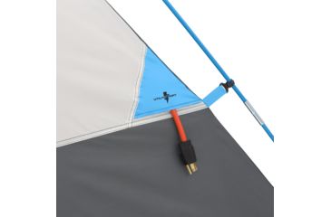 Image of Bushnell 4 Person FRP Dome Tent, Blue/Gray/Dark Gray, 50005