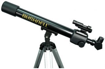 Image of Bushnell 440x60 Voyager Refractor Telescope - Sky &amp; Land Scope with Tripod, Barlow