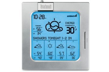 Image of Bushnell Wireless Weather Station FX 5 Day AccuWeather Forecast,  Front View