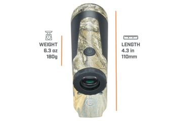 Image of Bushnell 6x24 Bone Collector 850 LRF Realtree Edge Rangefinder, Box 5L, 202209