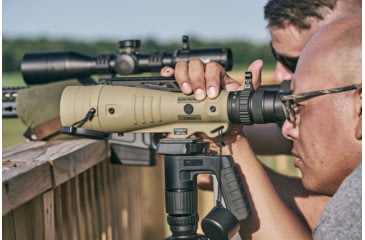 Image of Bushnell 8-40x60 LMSS2 T4 Spotting Scope, Rail, Flat Dark Earth, ET884060T