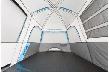 Image of Bushnell 8 Person FRP Cabin Tent, Blue/Gray/Dark Gray, 50006