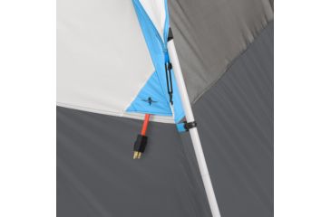 Image of Bushnell 8 Person FRP Cabin Tent, Blue/Gray/Dark Gray, 50006