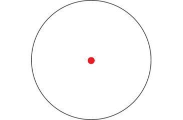 Image of Bushnell AK Optics 1x25mm Red Dot Sight, 3 MOA, AK731303