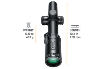 Image of Bushnell AR Optics 1-6x24mm Rifescope, 30mm, SFP, Illum. BTR-1 Reticle, Black, AR71624I