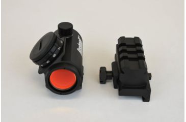 Image of Bushnell AR Optics 1x25mm TRS-25 HiRise, 3 MOA Red Dot Sight, w/ Mount, Box AR731306