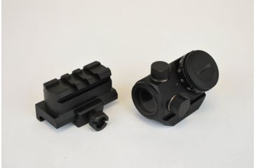 Image of Bushnell AR Optics 1x25mm TRS-25 HiRise, 3 MOA Red Dot Sight, w/ Mount, Box AR731306