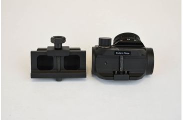 Image of Bushnell AR Optics 1x25mm TRS-25 HiRise, 3 MOA Red Dot Sight, w/ Mount, Box AR731306