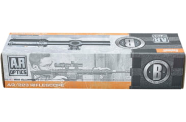 Image of EDEMO Bushnell AR Optics Rifle Scope, 1-4x24mm, 30mm Tube, Second Focal Plane, Drop Zone-223 Reticle, Target Turrets, Matte Black, AR91424, EDEMO1