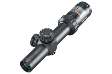 Image of EDEMO Bushnell AR Optics Rifle Scope, 1-4x24mm, 30mm Tube, Second Focal Plane, Drop Zone-223 Reticle, Target Turrets, Matte Black, AR91424, EDEMO1