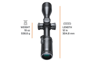 Image of EDEMO Bushnell AR Optics Rifle Scope, 3-9x40mm, 1 in Tube, Second Focal Plane, Drop Zone-223, Black, AR73940, EDEMO1