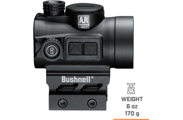 Image of Bushnell AR Optics TRS-26 Red Dot Sight, 3 MOA, Aimpoint Base, Matte Black, AR71XRD