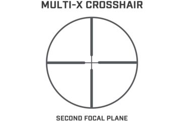 Image of Bushnell Banner 3-9x50 Waterproof Rifle Scope, Matte Black, Multi-X Reticle 613950