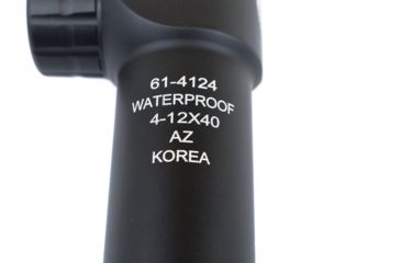 Image of Bushnell Banner 4-12x40 Matte Black Multi-X Reticle Rifle Scope, 614124