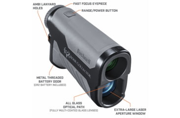 Image of Bushnell Bone Collector 1000 Lrf 6x25mm Gray