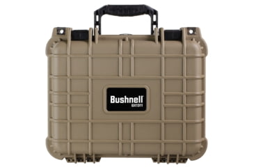 Image of Bushnell Compact 13.37in Waterproof Gear Hard Case w/ Foam, Tan, Standard, BN00001-TAN