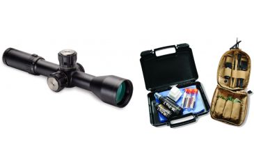 Image of Bushnell Elite 3.5-21x50mm Tactical Rifle Scope, Matte Black, G2DMR Reticle ET35215G and M Pro 7 Garrison Cleaning Kit 070-1507
