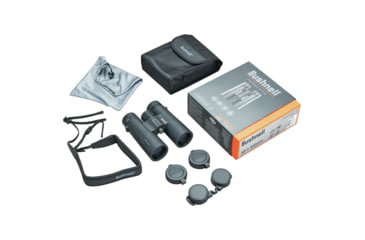 Image of Bushnell Engage DX 10X42mm Roof Prism Binocular, WP/FP, EXO, DiElectric, Black, BENDX1042
