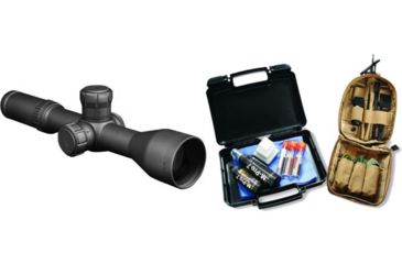 Image of Bushnell ERS 3.5-21x 50mm 34mm Tube Rifle Scope,Matte Black w/ G2 Mil-Dot Reticle ET35215GZ and M Pro 7 Garrison Cleaning Kit 070-1507