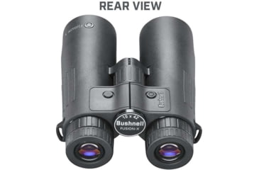 Image of Bushnell Fusion X 10X42 Rangefinding Binoculars, BK-7, Center Focus System, Roof Prism, Black, FX1042AD