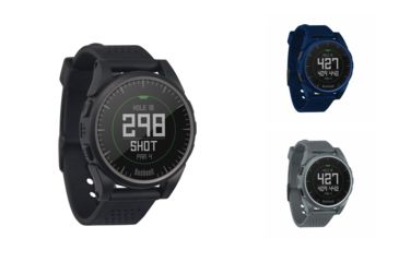 Image of Bushnell Golf Excel GPS Golf Watch, Black, Navy, Silver