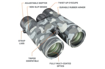 Image of Bushnell H2O 10x42mm Binocular, Camo, BBC1042W