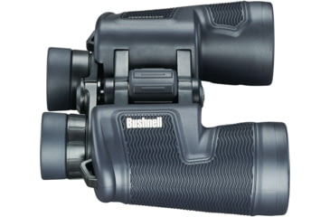 Image of Bushnell H2O 10x42mm Porro WP/FP Binocular, Twist Up Eyecups, Box 6L, Dark Blue, 134211R