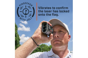 Image of Bushnell Hybrid 5x20mm Golf Laser Rangefinder GPS, White, 5x magnification, 201835