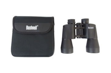 Image of Bushnell Powerview 20x50mm Porro Prism Binoculars, Black, 132050