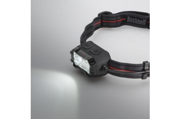 Image of Bushnell PRO Rechargable 400 Lumen MC Headlamp, Gray/Orange, 50010