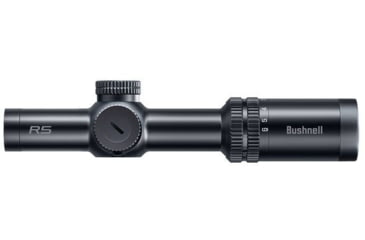 Image of Bushnell R5 1-6x24mm Rifle Scope with Illuminated DD2-QA, 30mm Tube, Second Focal Plane, DD2-QA Reticle, EXO, Black, Small, R5-1624S26