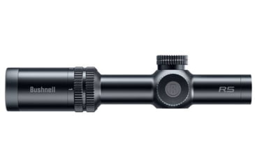 Image of Bushnell R5 1-6x24mm Rifle Scope with Illuminated DD2-QA, 30mm Tube, Second Focal Plane, DD2-QA Reticle, EXO, Black, Small, R5-1624S26