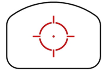 Image of Bushnell RXE 1x24mm Red Dot, Black, RXEMR1