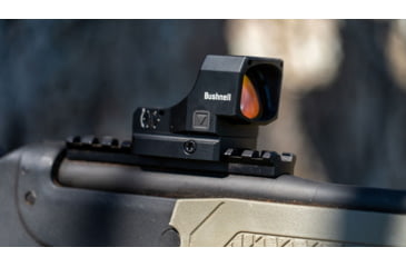 Image of Bushnell RXM-300 1x28mm Reflex Red Dot Sights, 4 MOA Red Dot Reticle, Black, RXM300
