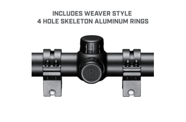 Image of Bushnell Scope Banner 2 3-9x40 Bdc 5 Eer W/rings Blk