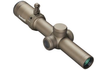 Image of Bushnell SMRS II Rifle Scope, 1-6.5x24mm, CQ BDC Reticle, Flat Dark Earth, ET71624P