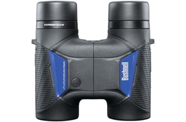 Image of Bushnell Spectator Sport 8x32mm Roof Prism Binoculars, Black/Blue, BS1832