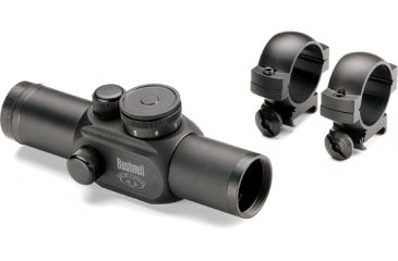 Image of Bushnell Sportsman 1x23 Rifle Scope Matte 6 M.O.A. Red Dot 720130 Rifle scope