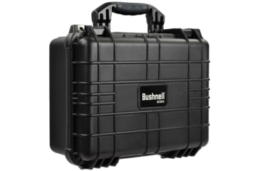 Image of Bushnell Standard 16in Waterproof Protective Gear/Gun Case w/ Foam, Black, Standard, BN00035