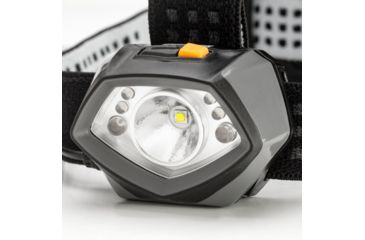 Image of Bushnell TRKR 350 Lumen MC Headlamp, Black/Gray/Orange, 50014