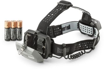 Image of Bushnell TRKR 350 Lumen MC Headlamp, Black/Gray/Orange, 50014