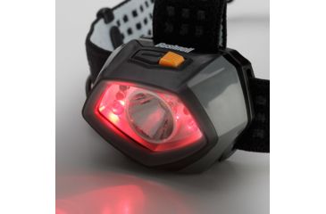 Image of Bushnell TRKR 350 Lumen MC Headlamp, Black/Gray/Orange, 50014