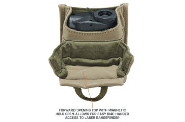 Image of Bushnell Vault Modular Optics Protection System Lrf Pouch, Green, BABLRFPCT