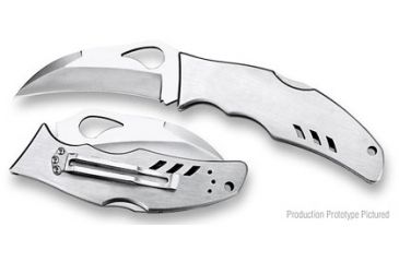 Image of Byrd Crossbill Pocket Knife - Stainless Steel Blade, Silver Handle Fine Edge