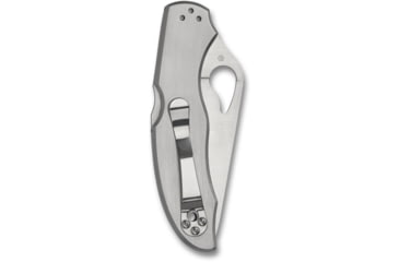 Image of Byrd by Spyderco Harrier 2 Folding Knife, 3.36 in, Plain Blade, Stainless Steel Handle, BY01P2